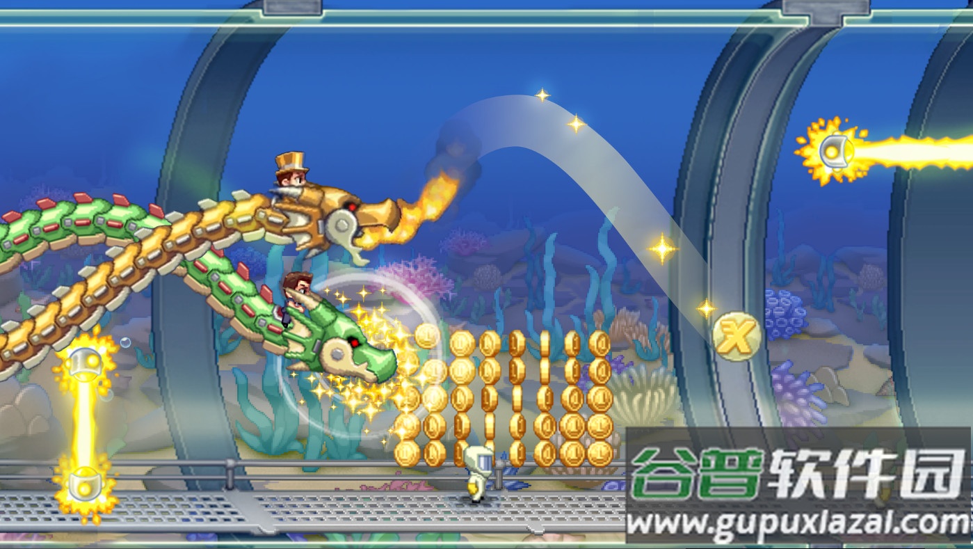 火箭飞人手游最新版(Jetpack Joyride)截图4