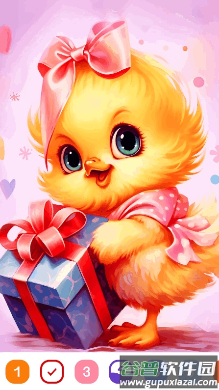 小米可爱涂色游戏(Cute Color)截图1