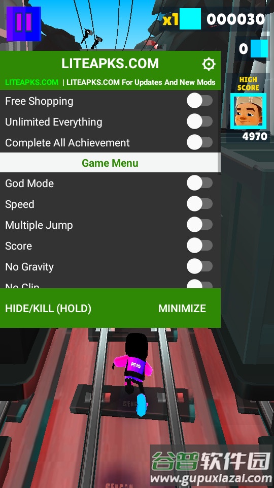 地铁跑酷根灿魔改里约版截图2