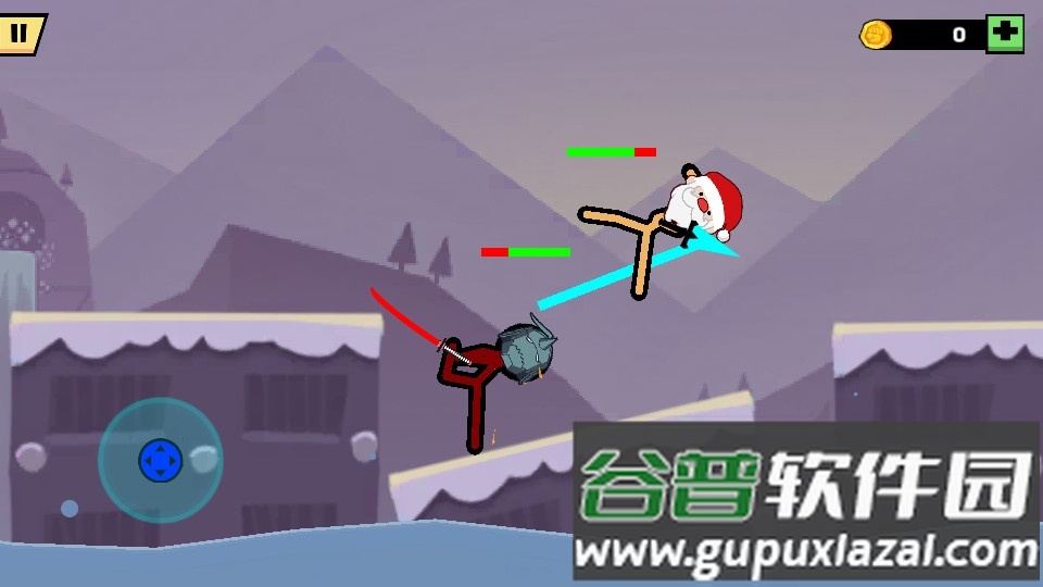 火柴人搞笑格斗(Stick Fight Battle)截图1