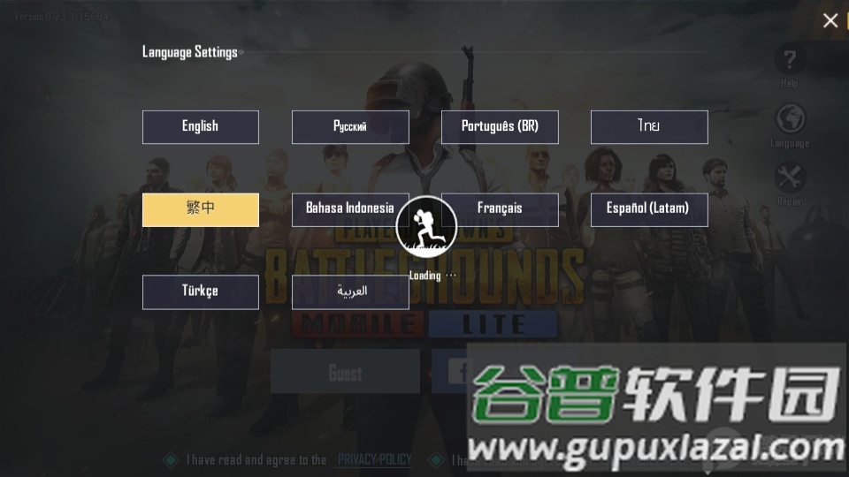 BETA PUBG MOBILE LITE测试国际服截图1