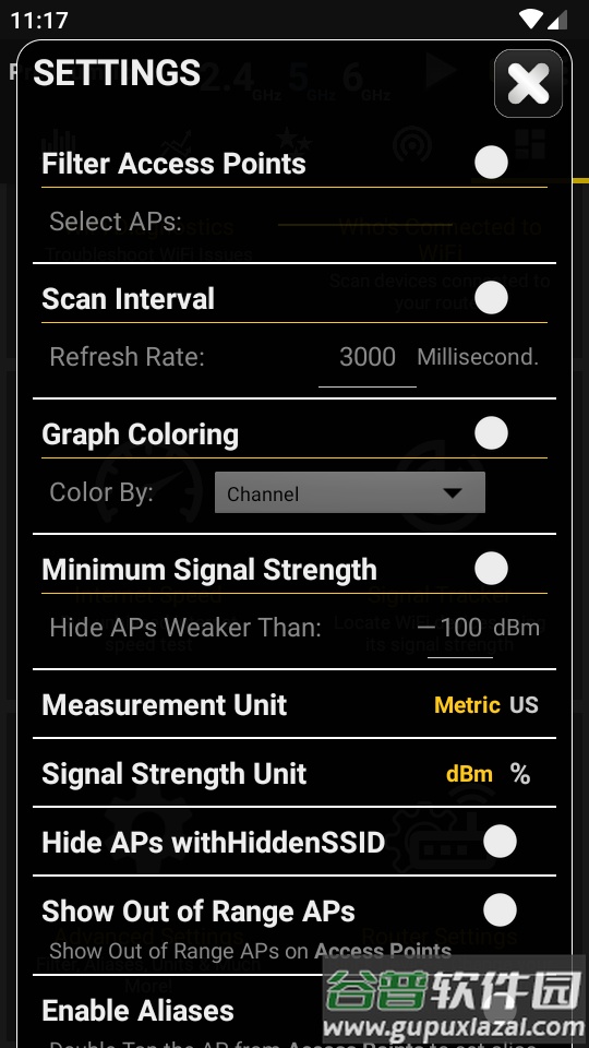 WiFi分析器专业版(WiFi Analyzer)截图3