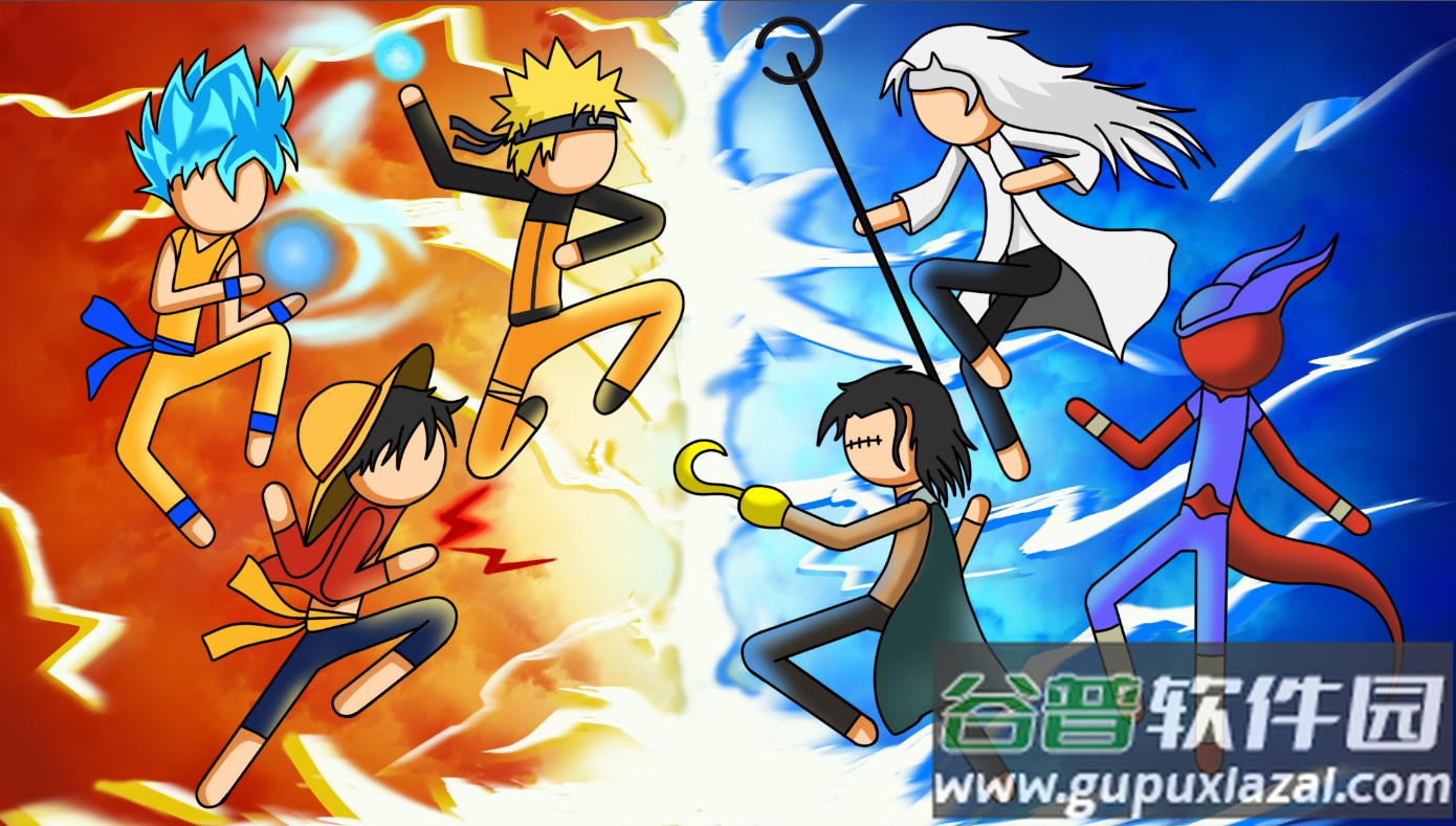 Stickman Heroes全英雄解锁版截图2