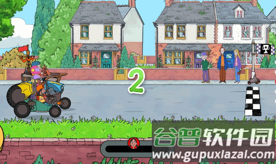 可怕的亨利疯狂卡丁车汉化版截图2