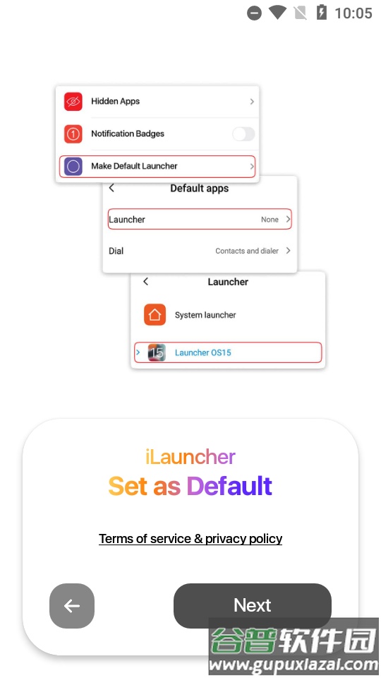 安卓反ios系统iLauncher17最新版截图5