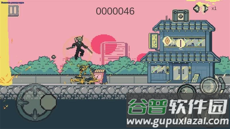武士闪光跑酷(CyberSamurai)安卓版截图1