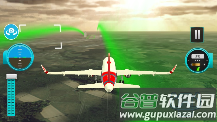 真正的飞机飞行模拟器手游(Aeroplane Landing)截图2