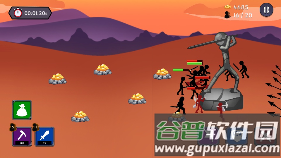 火柴人之战2帝国战争无限钻石截图3