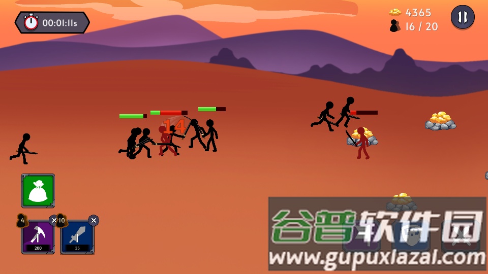 火柴人之战2帝国战争无限钻石截图4