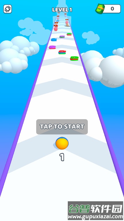 橡皮筋跑酷游戏去广告获得奖励(Flexy Runner)截图4