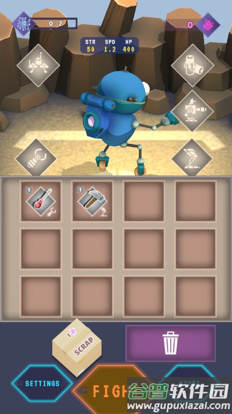 机械冠军竞技场游戏安卓版(Mecha Champs Arena)截图1