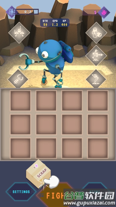 机械冠军竞技场游戏安卓版(Mecha Champs Arena)截图4