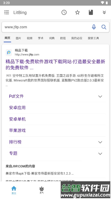 必应精简版app(LitBing)截图2