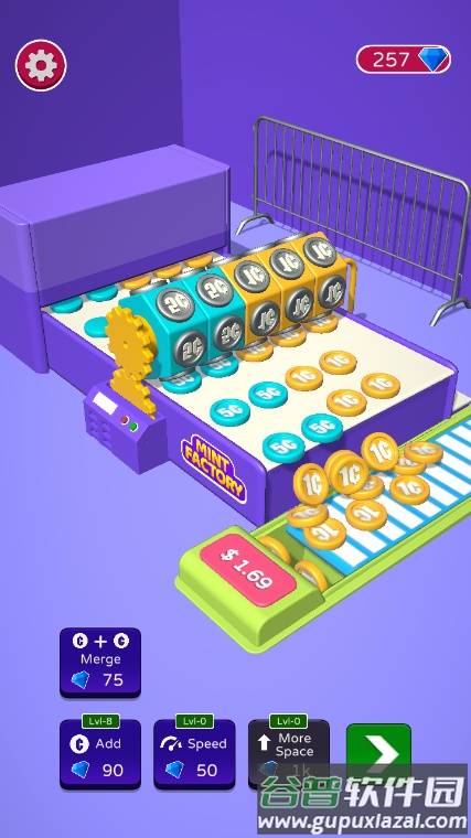 金币生产工厂游戏安卓版(Mint Factory)截图3