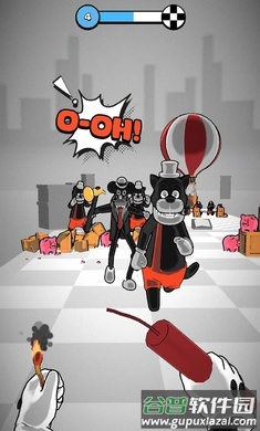 炙热飞刀游戏无限金币版截图1