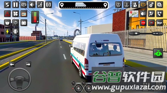 Van Simulator Games Indian Van截图1