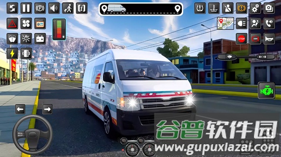 Van Simulator Games Indian Van截图4