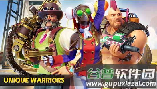 MERCS赛博罢工竞技场手游截图3