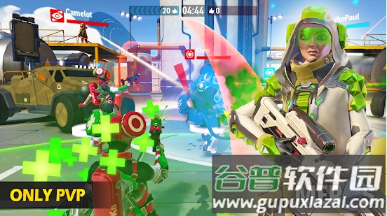 MERCS赛博罢工竞技场手游截图4