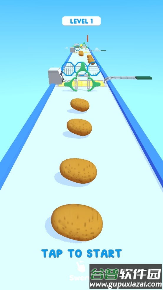 土豆冲刺跑酷小游戏最新版(Potato Rush)截图2