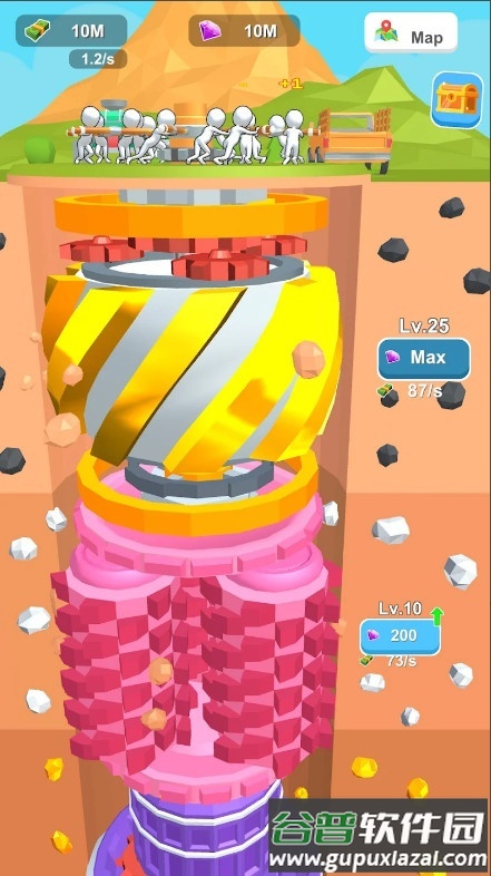 地下采矿冒险Drill and Thrive截图1