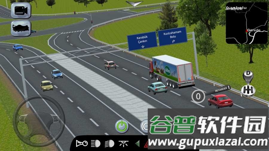 卡车运输模拟2021手游截图1