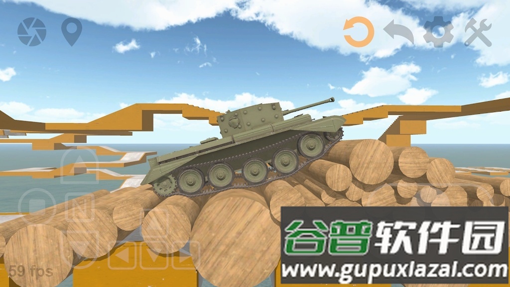 Tank Physics Mobile内置菜单截图2