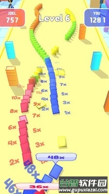 多米诺火车3D手游截图1