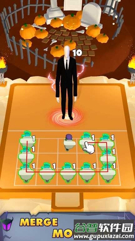 合并战斗万圣节怪物去广告版截图1