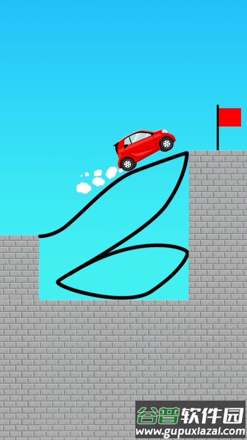 Draw Bridge画桥拼图截图1