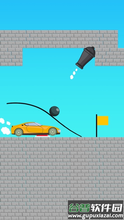 Draw Bridge画桥拼图截图2