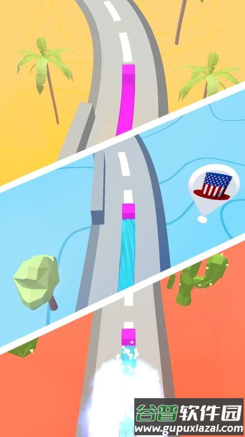 色彩冒险边走边画手游截图2