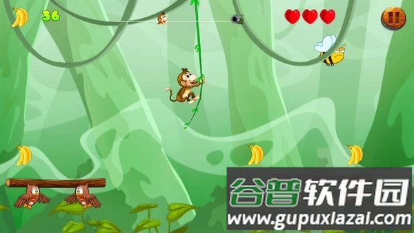 丛林猴子闯关游戏安卓版截图1