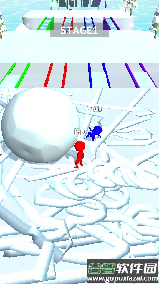 snow race(雪球比赛)免费版截图2