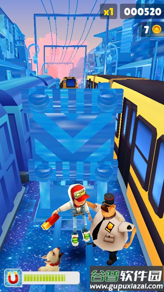 地铁跑酷星空魔改版无限金币钥匙截图3