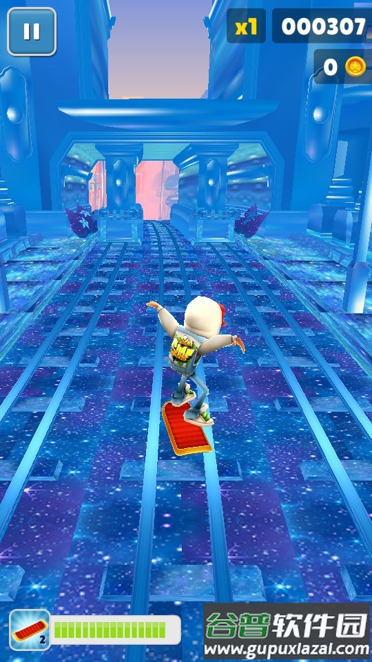 地铁跑酷星空魔改版无限金币钥匙截图4