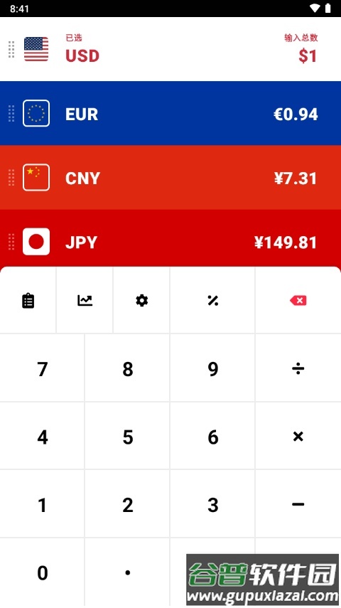 货币汇率转换软件(CoinCalc)截图1