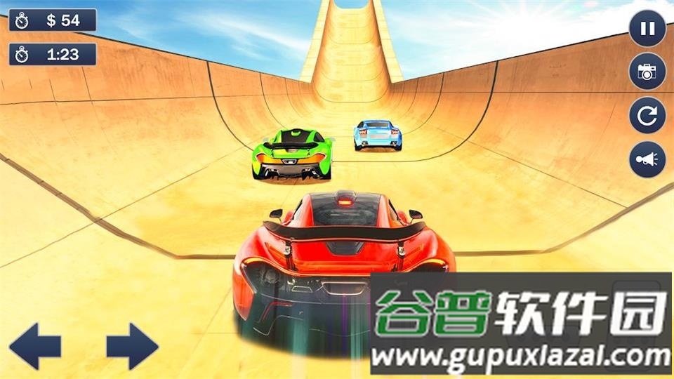 巨型坡道汽车疯狂特技(MEGA LITE)游戏官方版安卓截图1