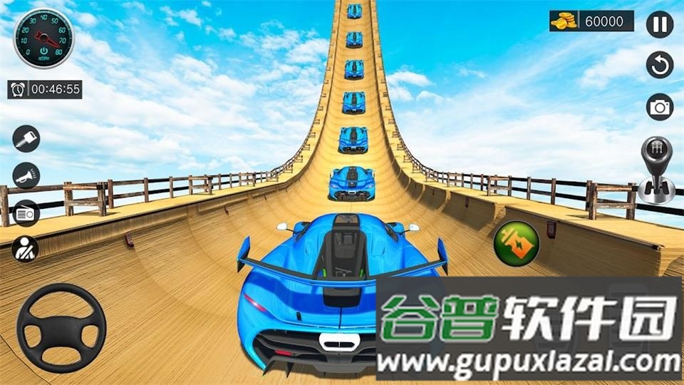 巨型坡道汽车疯狂特技(MEGA LITE)游戏官方版安卓截图4