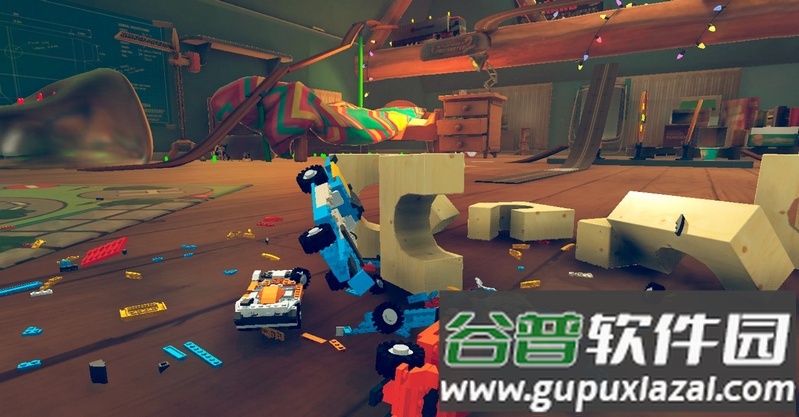 积木碰撞(Blocky Toy Car Crash Online)截图2