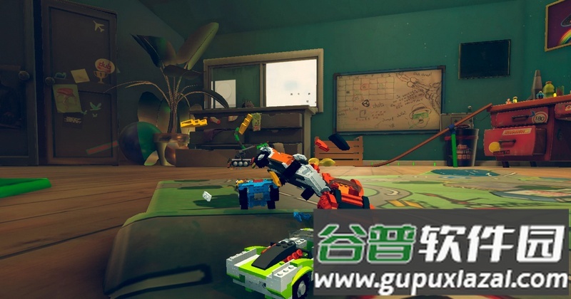 积木碰撞(Blocky Toy Car Crash Online)截图3