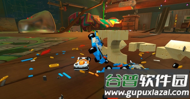 积木碰撞(Blocky Toy Car Crash Online)截图5