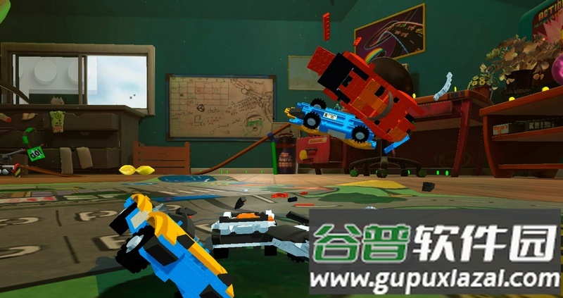 积木碰撞(Blocky Toy Car Crash Online)截图6