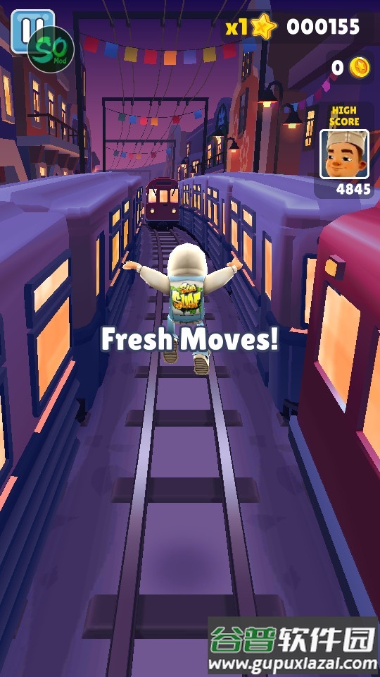 地铁跑酷Subway Surf变速穿透版本截图2