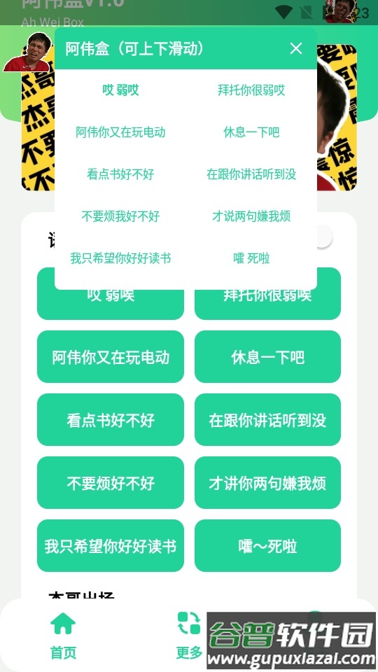 阿伟盒杰哥不要语音包截图2