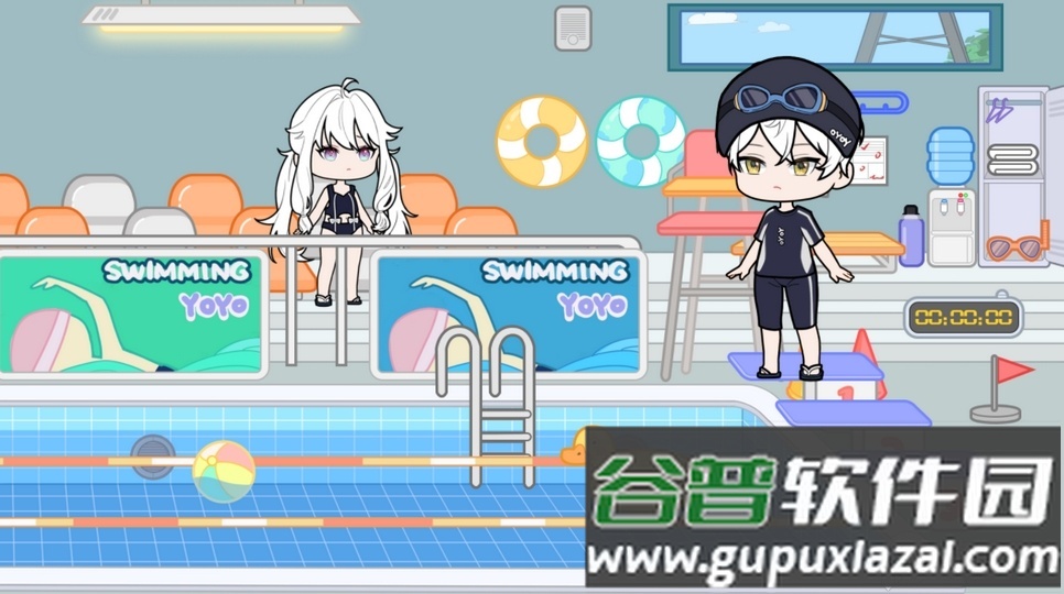 优优的换装娃娃校园生活全解锁版截图1