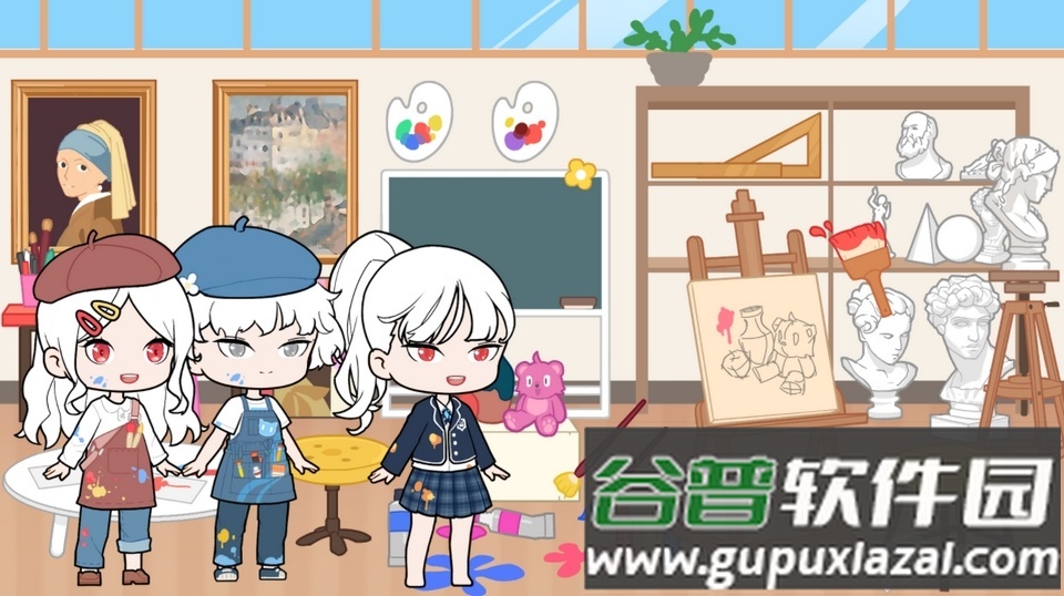 优优的换装娃娃校园生活全解锁版截图5