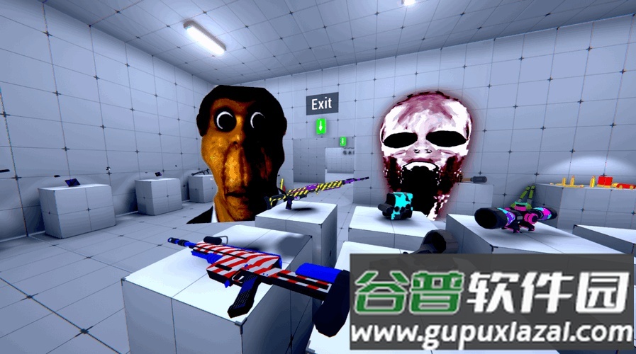 Nextbots密室射手无限修改版截图2