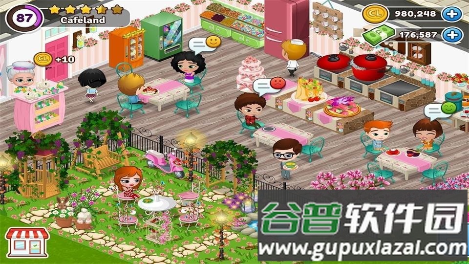 咖啡乐园Cafeland餐厅游戏截图3