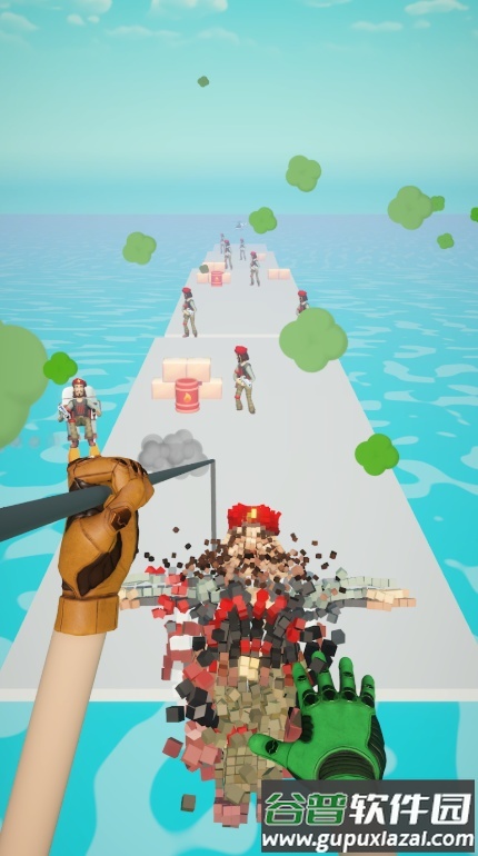 像素立方体跑酷Voxel Gun 3D最新版截图3